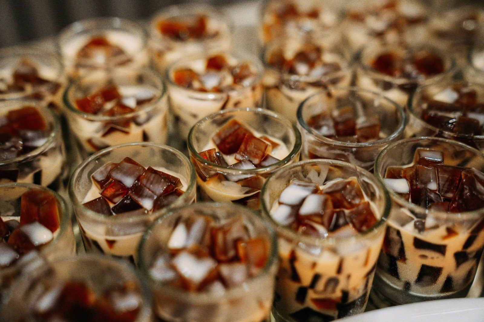 Layered dessert cups